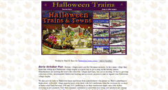 Desktop Screenshot of halloweentrains.com